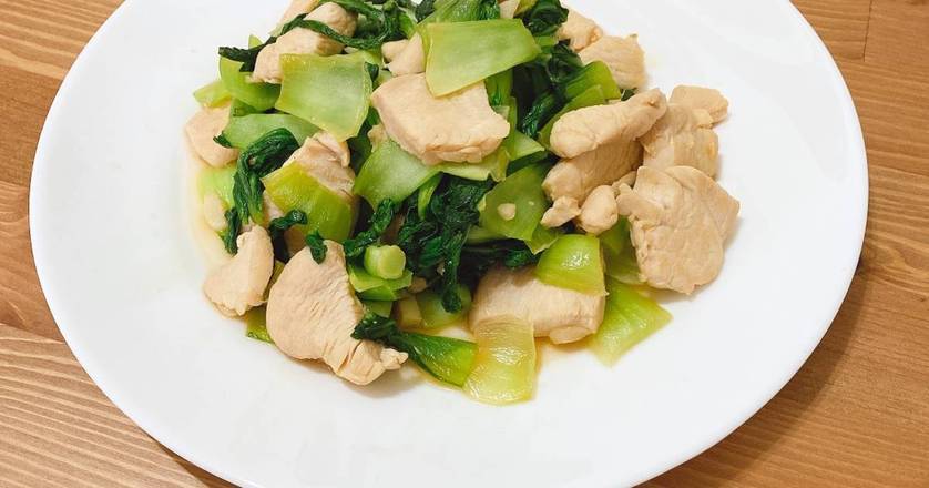 杂菜鸡丁 Chicken & Seasonal Vegetables